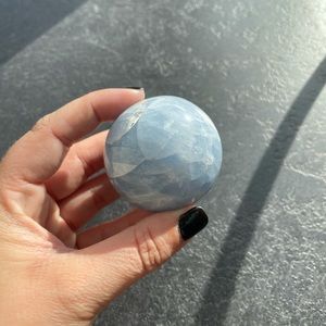 Blue Calcite Sphere